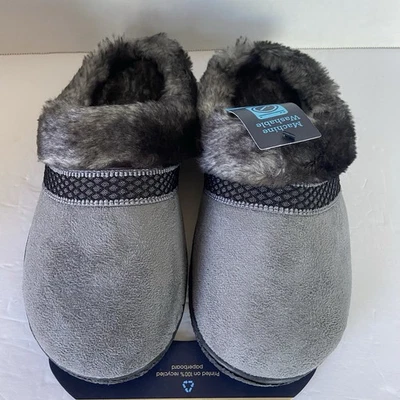 Zapatillas grises Isotoner Signature 360 All Around de espuma viscoelástica para mujer talla M 7,5-8 Foto 1 de 4