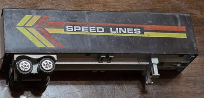 5" Zip Line Vintage Trailer For A Semi 1:80 Scale Plastic Toy Hauling  - Image 1 of 4