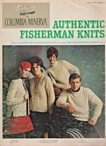 4 authentische Fischerstricke - STRICKMUSTER - Columbia Minerva Mode - Bild 1 von 1