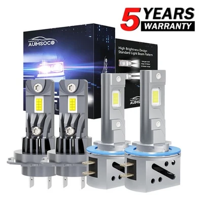 FOR Hyundai Veloster 2013-2015 2016 2017 H7+H11B LED Headlight High Low Beam Kit - Image 1 of 4