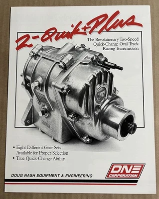 Doug Nash Equipment & Engineering 2-Quik+Plus Transmission Catalog Foto 1 de 3
