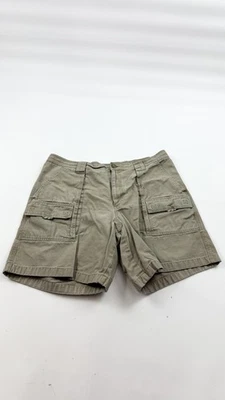 L.L. Pantalones Cortos Bean Cargo Para Hombres 40 Caqui Cintura Cómoda Algodón Bolsillos Carga Senderismo Foto 1 de 4