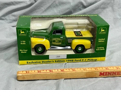 Ford F-1 1948 camioneta John Deere 3I Show Garden City Kansas 1:25 Speccast 209 Foto 1 de 4