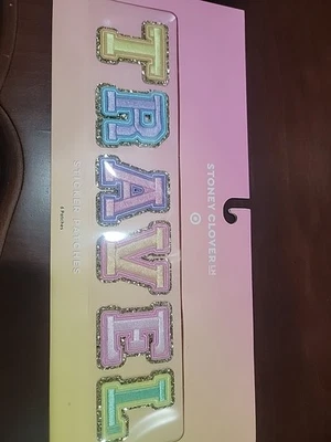 Stoney Clover Lane x Target TRAVEL Sticker Patches 6 Piece New Sealed - Image 1 of 2