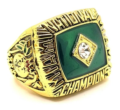 Кольцо чемпиона NCAA / 1987 Miami Hurricanes / коричневое - Изображение 1 из 4