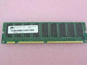 Micron 64MB PC 100 8x72, Unbuffered SDRAM ECC - 100 MHz RAM MT9LSDT872AG-10CB4 - Picture 1 of 6