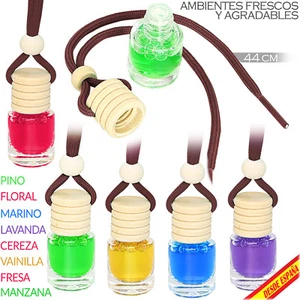 Profumatore Per Auto Bottiglia Diffusore Appeso Fragranze CAR AIR FRESHENER - Picture 1 of 18