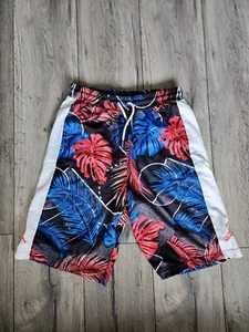 JORDAN boys Size XL ASAHD KHALED hawaiian basketball shorts multicolor EUC - Picture 1 of 5