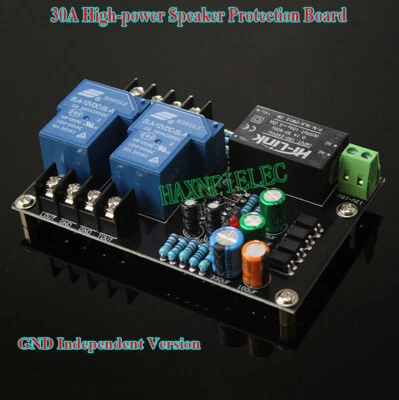 30A High-power Stereo Audio Amplifier Speaker Protection Board AC100V-220V Power - Image 1 of 4