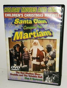 SANTA CLAUS CONQUERS THE MARTIANS DVD CLASSIC CAMPY MOVIES RED SKELTON SHOW  - Picture 1 of 3