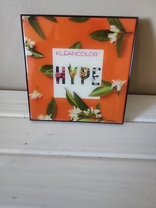 Kleancolor Hype Glow Face Palette With Mirror Sealed 9 Shades Makeup - Picture 1 of 3