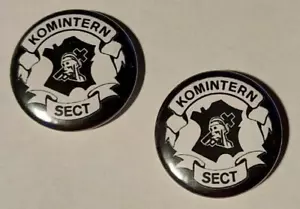 1x Komintern Sect Button Oi Oi! Skinhead Punk Oi Punk Skin Streetpunk Skinheads - Picture 1 of 1