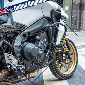 Frame Engine Guard Stunt Cage Safety Crash Bar Falling Protector For Tracer 9 GT - Picture 1 of 22
