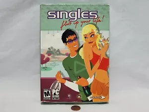 NEU (Lesen) Singles - Flirte dein Leben hoch! PC CD-ROM Spiel VERSIEGELT 2003 Eidos USA ansehen - Bild 1 von 12