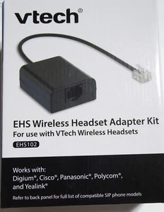 VTech EHS102 IP Desk Phone Wireless Headset Adapter Kit EHS102- NEW - Picture 1 of 1
