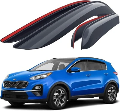 Deflectores de ventana laterales irrompibles Goodyear GY003137LP / Kia Sportage 2017-2022 Foto 1 de 4