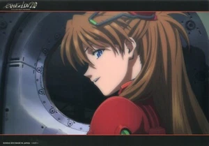 medium pencil board Shitajiki Neon Genesis Evangelion EVA anime Shikinami Asuka  - Picture 1 of 1