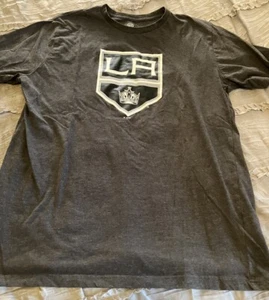 LOS ANGELES KINGS Hockey Athletic '47 Training LARGE Active NHL Shirt FREE SHIP - Picture 1 of 2