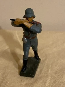 Vintage Lineol Toy Soldier Band Figure Germany aq-24 - Picture 1 of 5