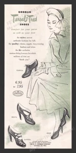 Godman Shoes Tarsal-Tred for Fall 1940s Print Advertisement Ad 1948 - Picture 1 of 1