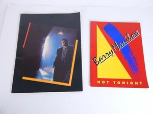 Barry Manilow 1983 "Hot Tonight" & 1987 "Big Fun" Tour Concert Program Booklets - Picture 1 of 6