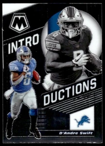 2020 MOSAIC INTRODUCTIONS D'Andre Swift Rookie Detroit Lions #124 - Picture 1 of 2