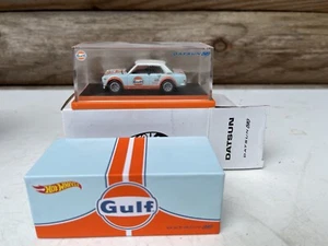 Mattel Creations Hot Wheels RLC Exclusive Datsun Gulf 150 510 New HGW17 In Hand - Picture 1 of 4