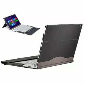 For Microsoft Surface Book 3 13.5"/15" Luxury PU Leather Protective Case Cover - Picture 1 of 14