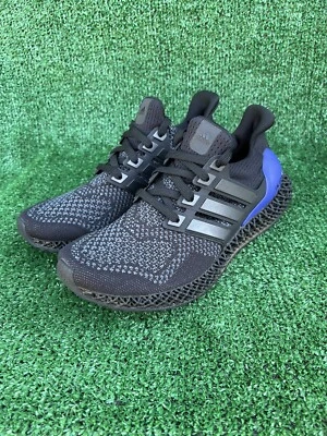 Adidas Ultra4D Size 8 Core Black Purple OG FW7089 AUTHENTIC No Box - Image 1 of 4