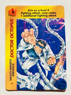1995 X-men Doctor Octopus ' 95 Over Power Trading Card Game No. 4 Rare F/S - Image 1 of 4