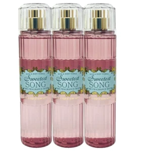 3 Bath & Body Works Sweetest Song feiner Duftnebel Körperspray 8 flüssige Unzen NEU - Bild 1 von 3