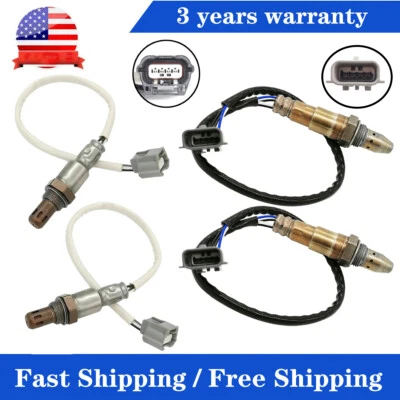 Juego de 4 sensores de O2 arriba+abajo para Nissan 370Z 2015-2020 2014 2015 Infiniti Q50 Q60 Foto 1 de 4