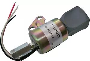 Solenoid 12V passend für Kubota D722 D902 Z482 Abstellmagnet Stopmagnet - Bild 1 von 5