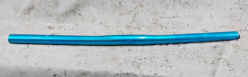Manillar GT Karakorum MTB Anodizado Azul Barra Plana 56 cm Híbrido Retro ¡Envío a EE. UU.! Foto 1 de 4