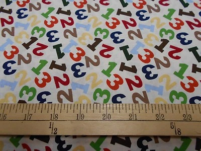 30"  Springs "Jungle 123" Toss  Fabric   - Image 1 of 2