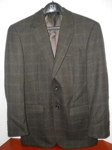Jos A Bank Anzugjacke Blazer Herren 38R braun kariert - Bild 1 von 4