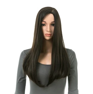 Onedor 18 Inches Long Straight Synthetic Hair Women Full Head Wig - Picture 1 of 2