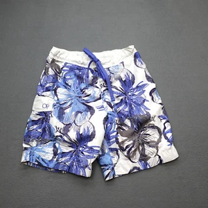 Ocean Pacific OP Cargo Board Shorts Mesh Lined Men's Floral Size M Drawstring - Picture 1 of 18
