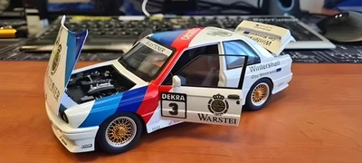 1:24 BMW M3 E30 Diecast Model Sports Car - Sound & Light Collectible Toy Vehicle - Image 1 of 4