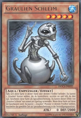 YuGiOh Graulien Schleim DOCS-DE032 Rare NM 1st - Bild 1 von 2