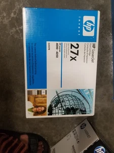 Cartuccia toner originale HP 27x nero alta resa sigillata C4127X Laserjet 4000 4050 - Foto 1 di 1