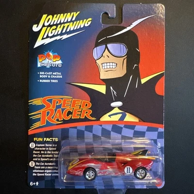 Johnny Lightning 2022 Pop Culture Release 4 #1 Captain Terror's Car Speed Racer Foto 1 de 3