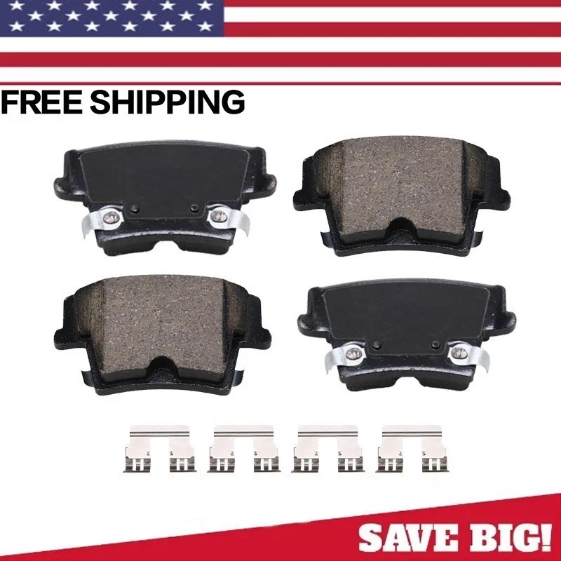 Pastillas de freno traseras de cerámica para Dodge Charger Magnum Chrysler 300 2005-2013 SCD1057 Foto 1 de 4