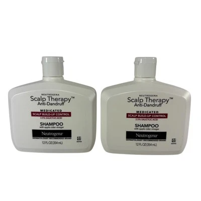2x Champú para Control de la Acumulación de la Acumulación del Cuero Cabelludo Neutrogena Terapia para el Cuero Cabelludo 12oz Foto 1 de 4