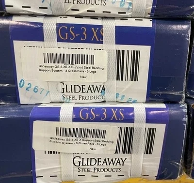 Sistema de suporte Glideaway X-support estrutura de cama modelo Gs-3 XS - 3 trilhos transversais e - Imagem 1 de 4