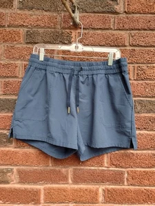 Southern Tide Women's Shorts Size Medium Blue Pullon Beachy Coastal 4.5 Inch  - Picture 1 of 6