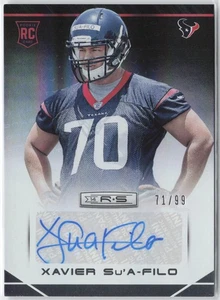 Xavier Su'A-Filo RC Rookie 2014 Rookies Stars Longevity Holofoil 197 /99 Texans - Picture 1 of 2
