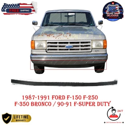 New OEM Replacement Front Valance Primed Lower For 1987-1991 Ford F-150 F-250 Foto 1 de 4