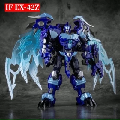 Iron Factory IF EX-42Z Absolute Zero Cryotek Blue Dragon Action Figure IN STOCK - Image 1 of 4