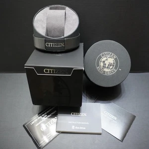 Reloj Citizen Eco Drive Negro Caja Presentación Solo Con Caja Exterior - Imagen 1 de 4